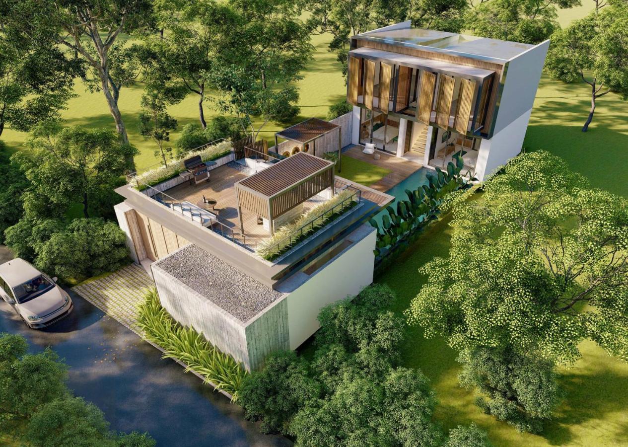 New 4 Bedroom 5 Min Walk To Berawa Beach Enclosed Livng Canggu  Luaran gambar