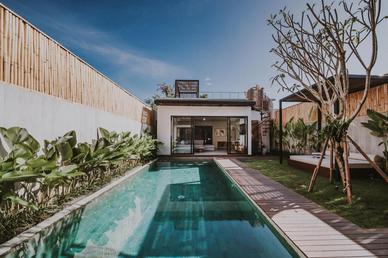 New 4 Bedroom 5 Min Walk To Berawa Beach Enclosed Livng Canggu  Luaran gambar