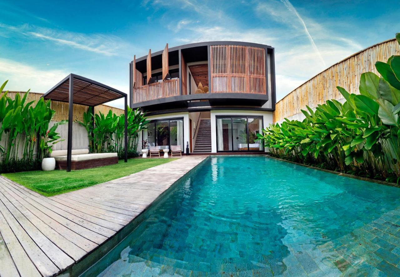 New 4 Bedroom 5 Min Walk To Berawa Beach Enclosed Livng Canggu  Luaran gambar